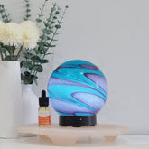Ultrasonic Diffuser - Glass Sphere Teal